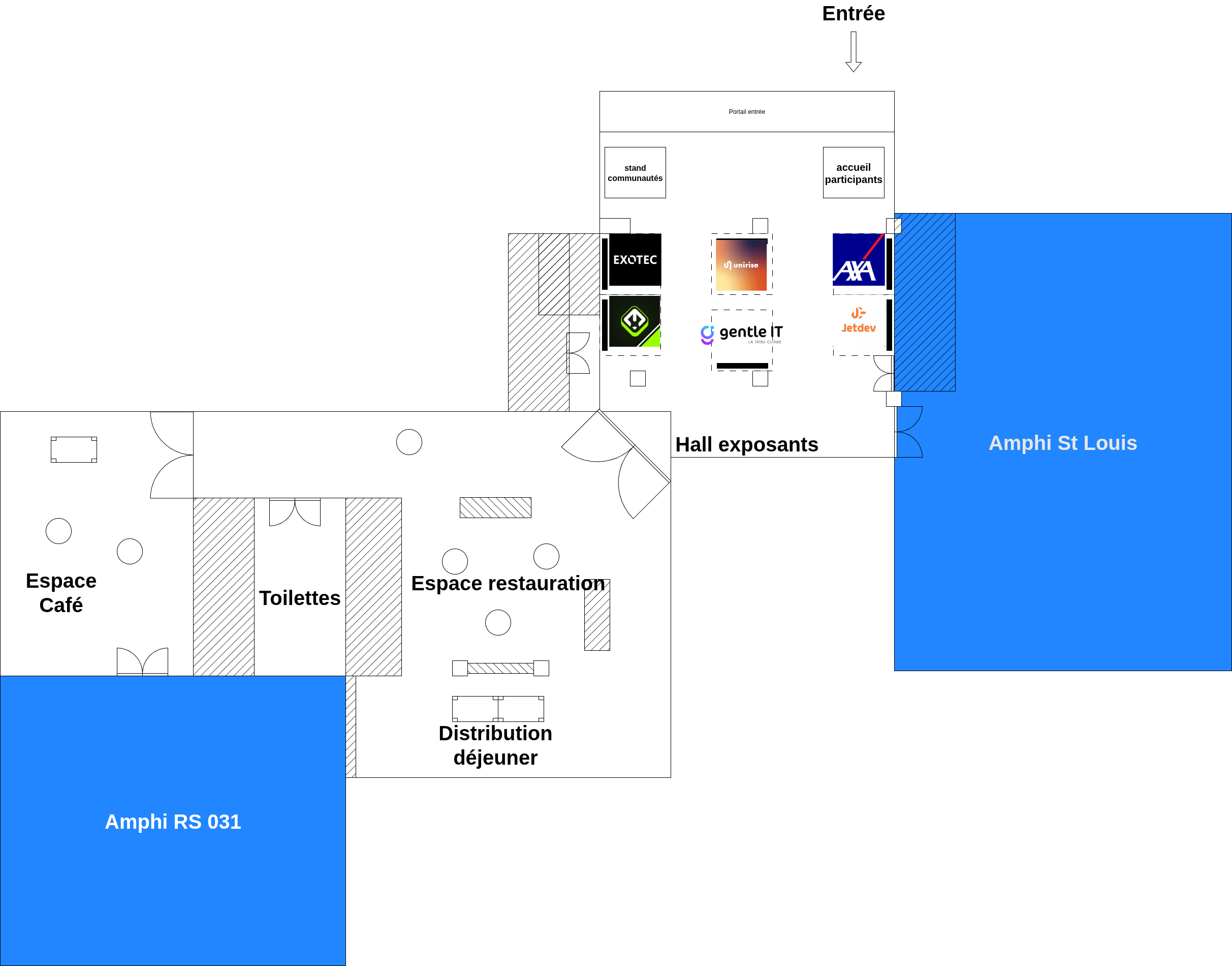 Plan d’ensemble du lieu CloudNord